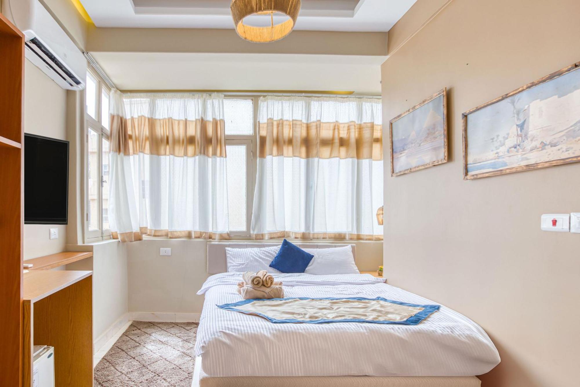 Kafret el-Gabal The Grand Pyramids View Hotel חדר תמונה