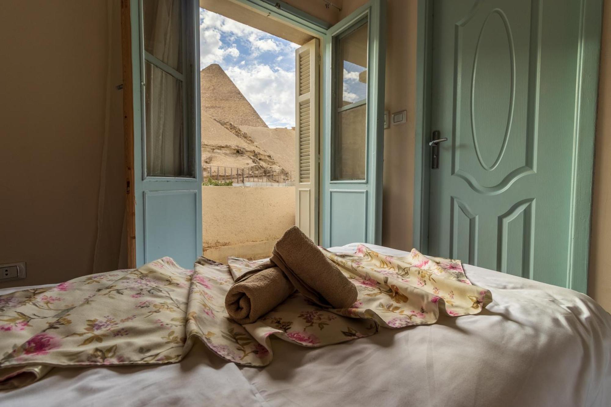 Kafret el-Gabal The Grand Pyramids View Hotel חדר תמונה